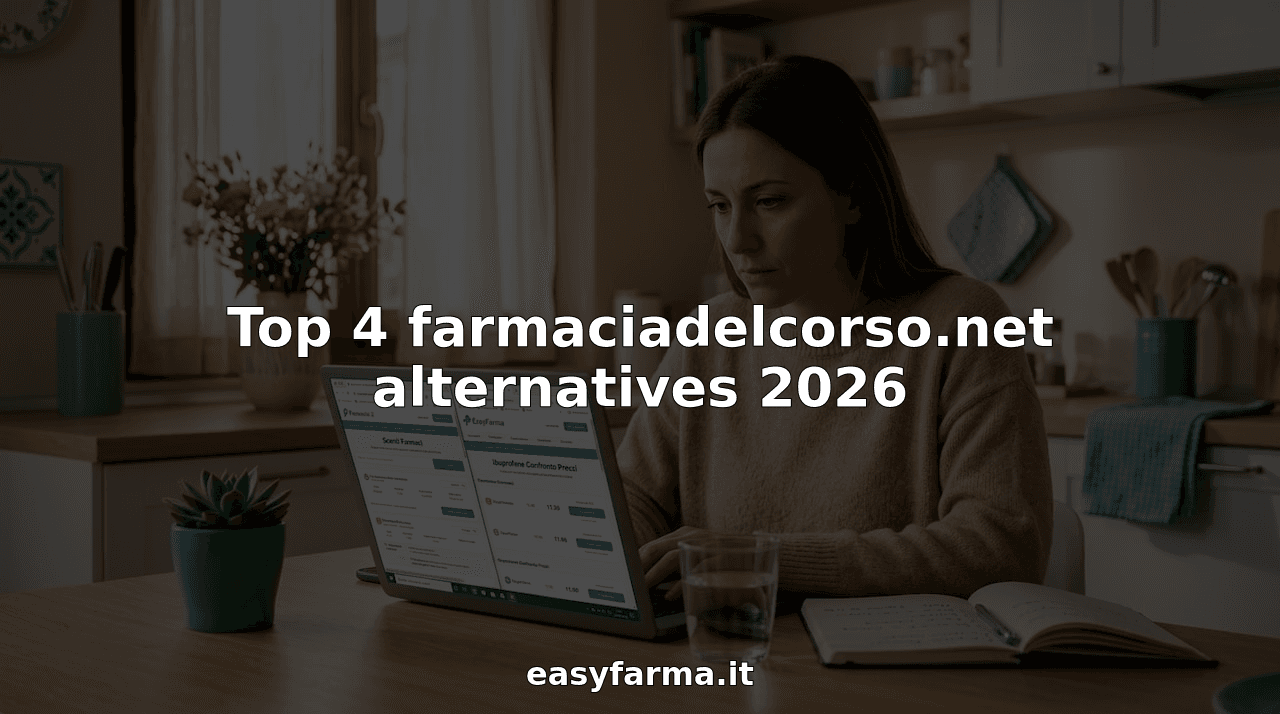Top 4 farmaciadelcorso.net alternatives 2026